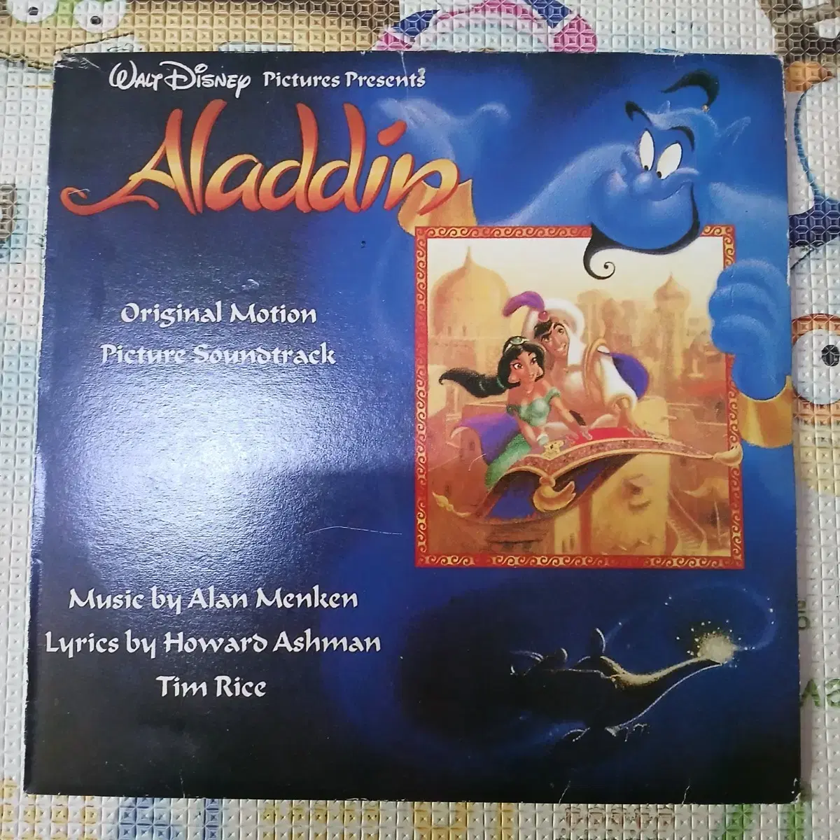 Lp중고 알라딘 Aladdin OST 음반 판매합니다.